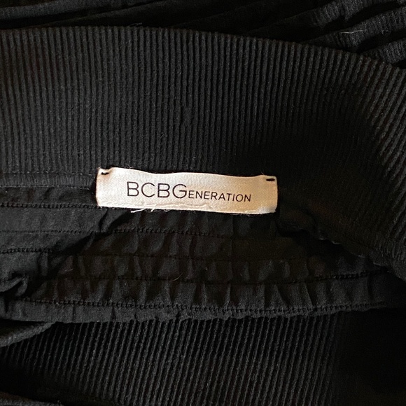 BCBG Generation Bodycon Bandage Black skirt - Picture 5 of 5